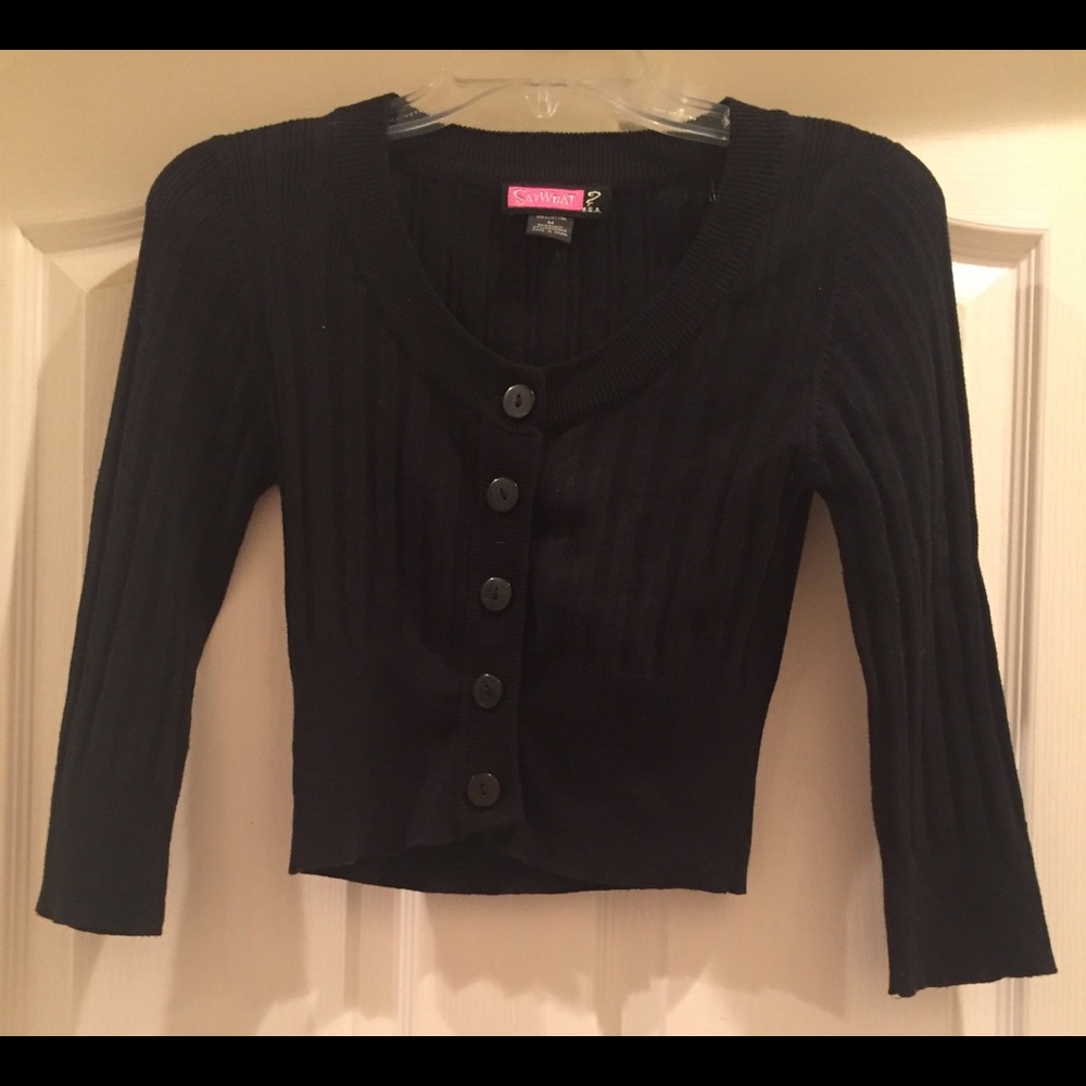 Black Cardigan